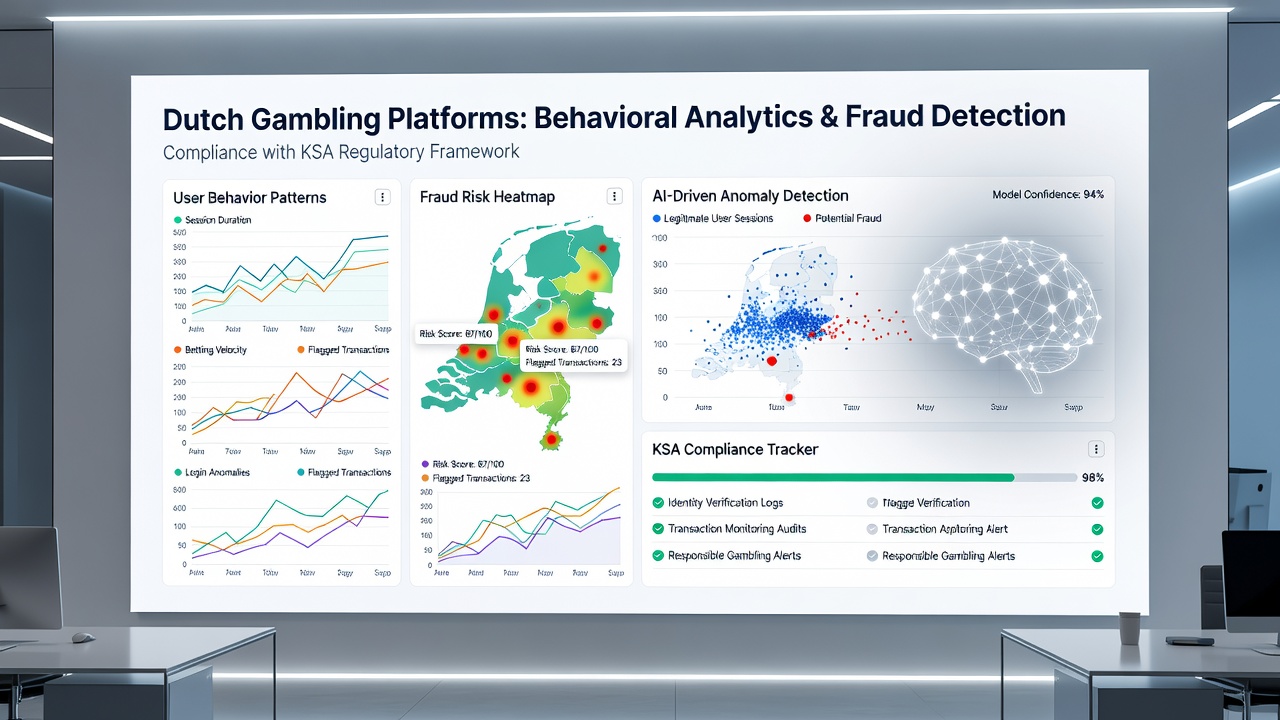 Dashboard mit Echtzeit-Analytik für Spielerverhalten und Betrugserkennung