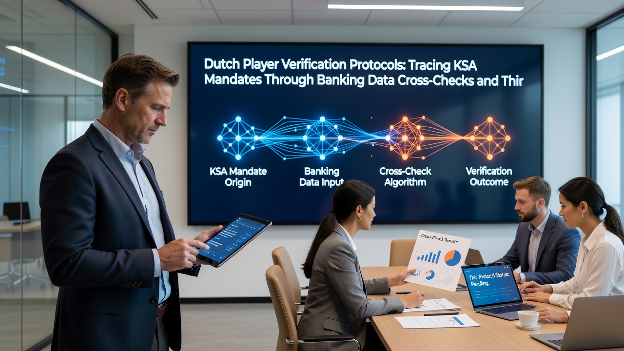 Darstellung von Datenbankintegrationen und Cross-Checks in niederländischen Verifizierungssystemen