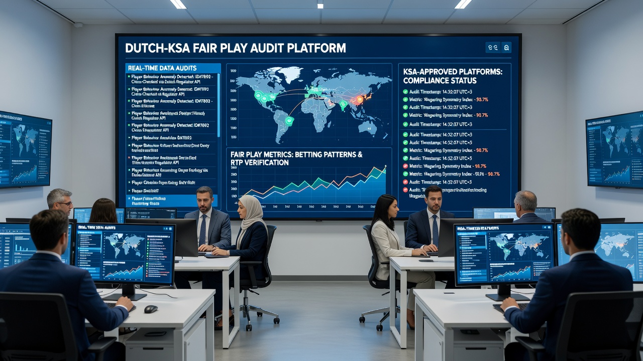 Dashboard-Ansicht einer Echtzeit-Datenanalyse für Fair-Play-Metriken