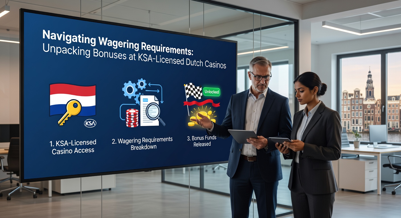 Detaillierte Infografik zu Wagering-Requirements, mit Beispielen für Bonus-Umsatzberechnungen und Spiel-Beiträgen in niederländischen Casinos