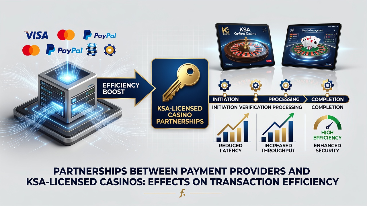 Darstellung effizienter Transaktionsflüsse zwischen Zahlungssystemen und Casinos